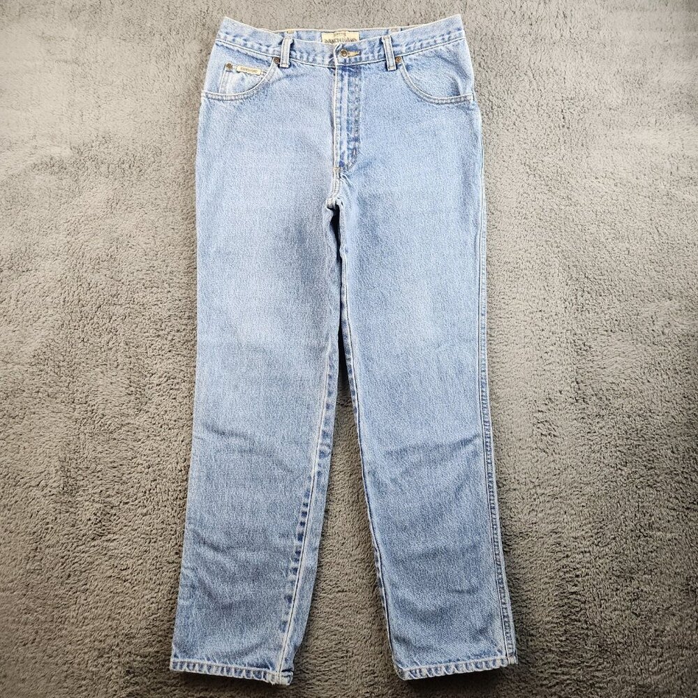 Vintage Schaefer Ranch Hand Jeans Men's Size 33x32 Dungarees Made in USA Western